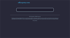 Desktop Screenshot of officeputty.com